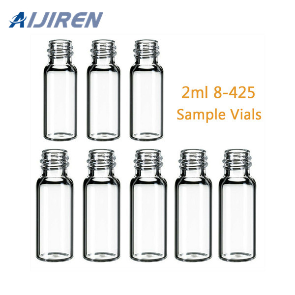 <h3>Aijiren HPLC Pre-Slit 9-425 Screw Thread Vial Yellow Caps, 9mm </h3>
